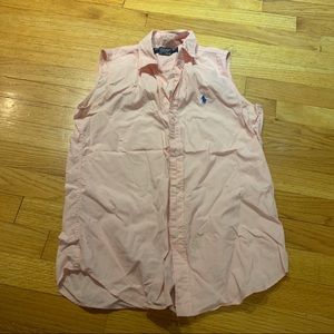 Vintage Ralph Lauren Sport Sleeveless Polo Sz 6
